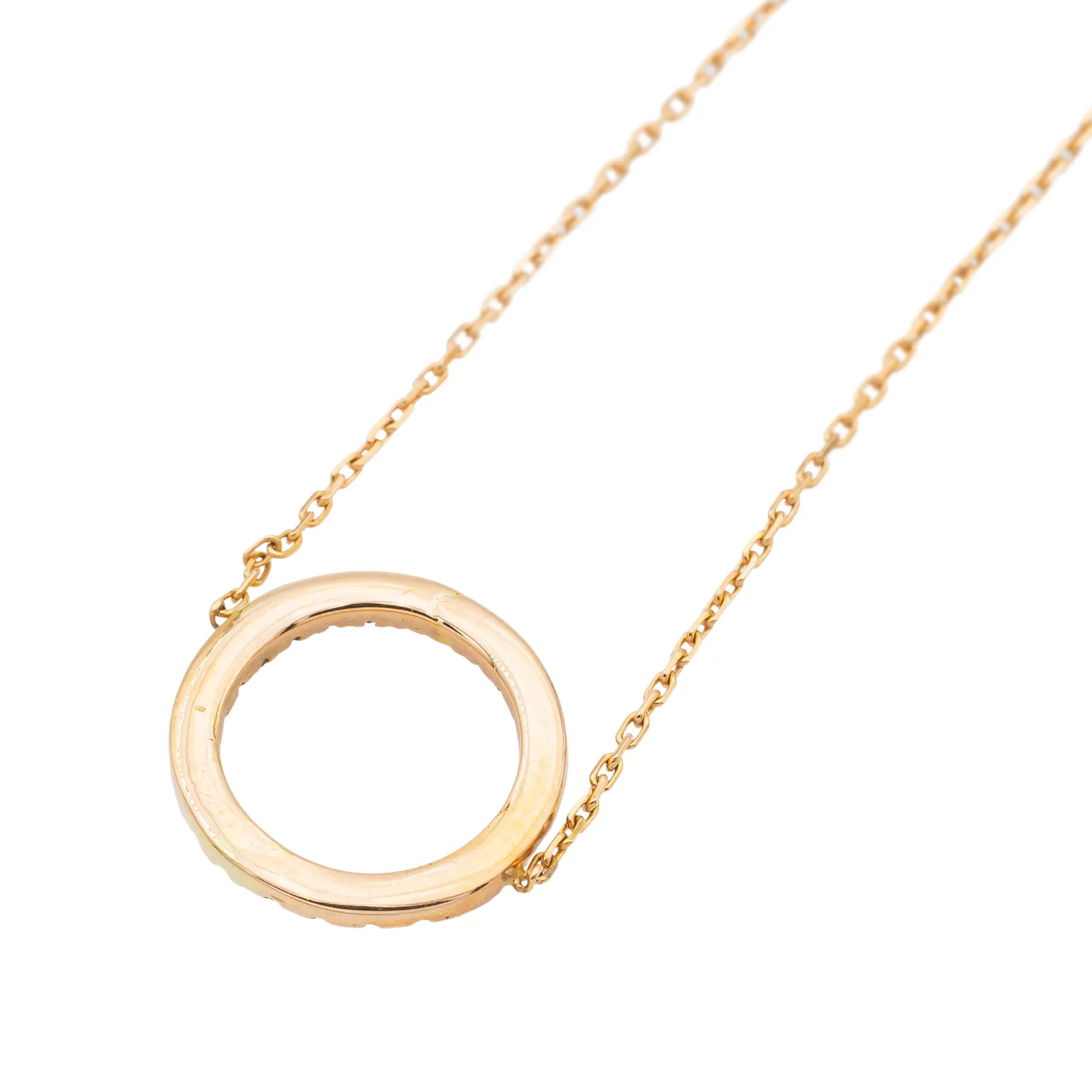 Bracelet graphique en or rose 18 carats et diamants noirs sold by 58 Facettes product image thumbnail 5