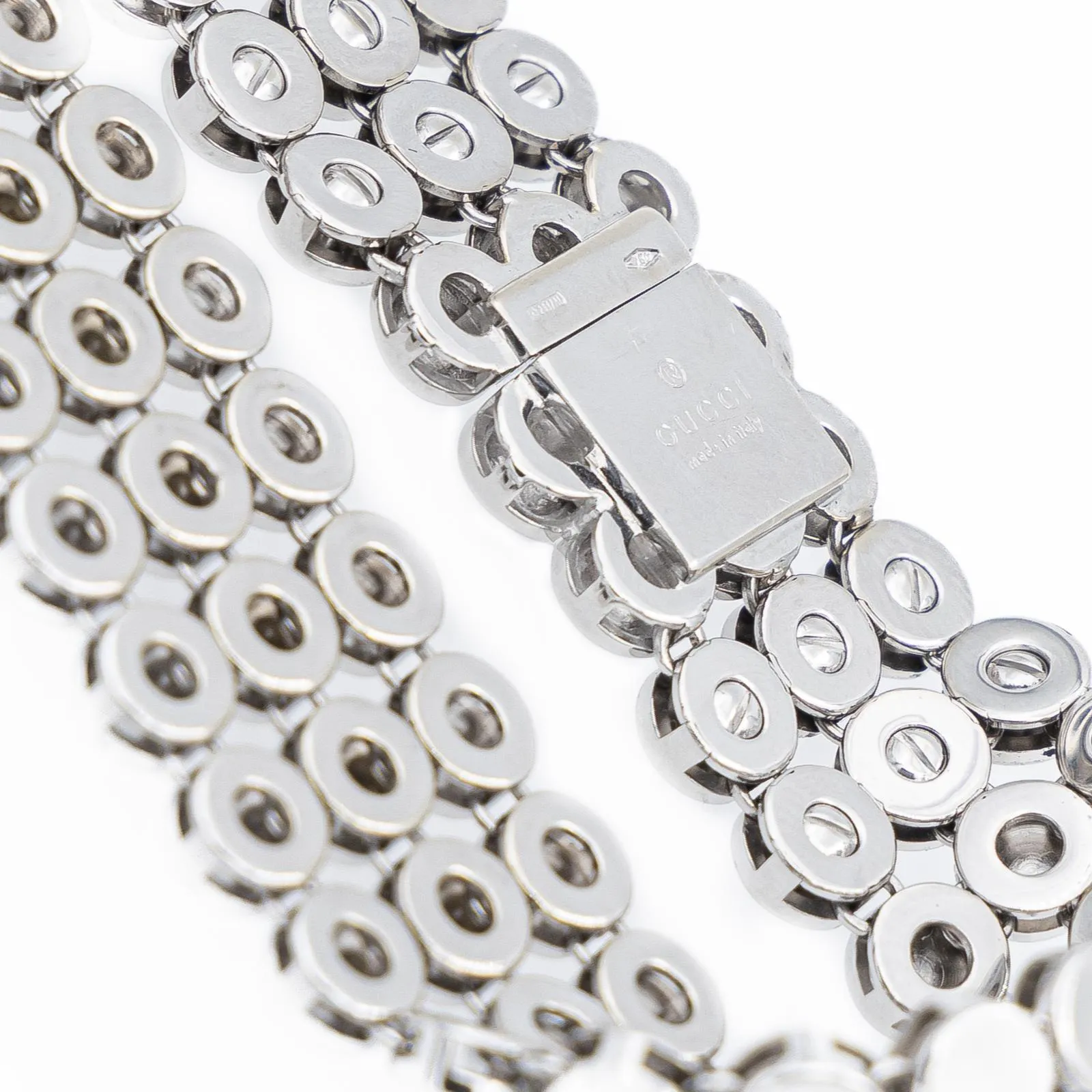 Gucci - Bracelet en or blanc 18 carats sold by 58 Facettes product image thumbnail 4