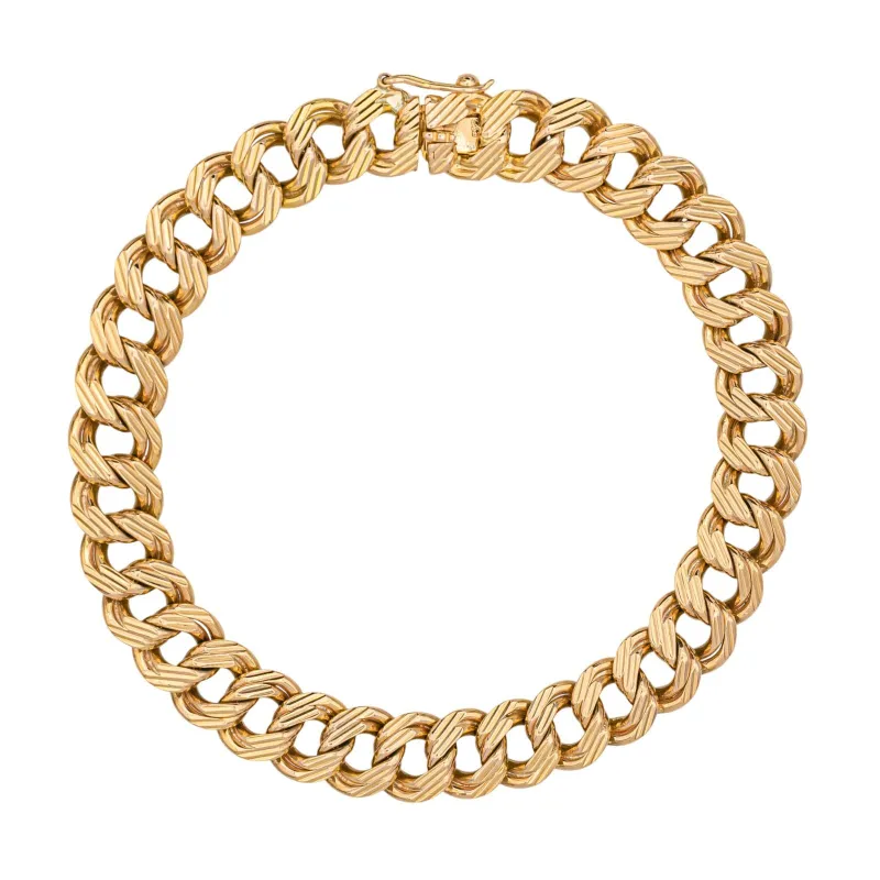 Bracelet en or jaune 18 carats (750) sold by 58 Facettes