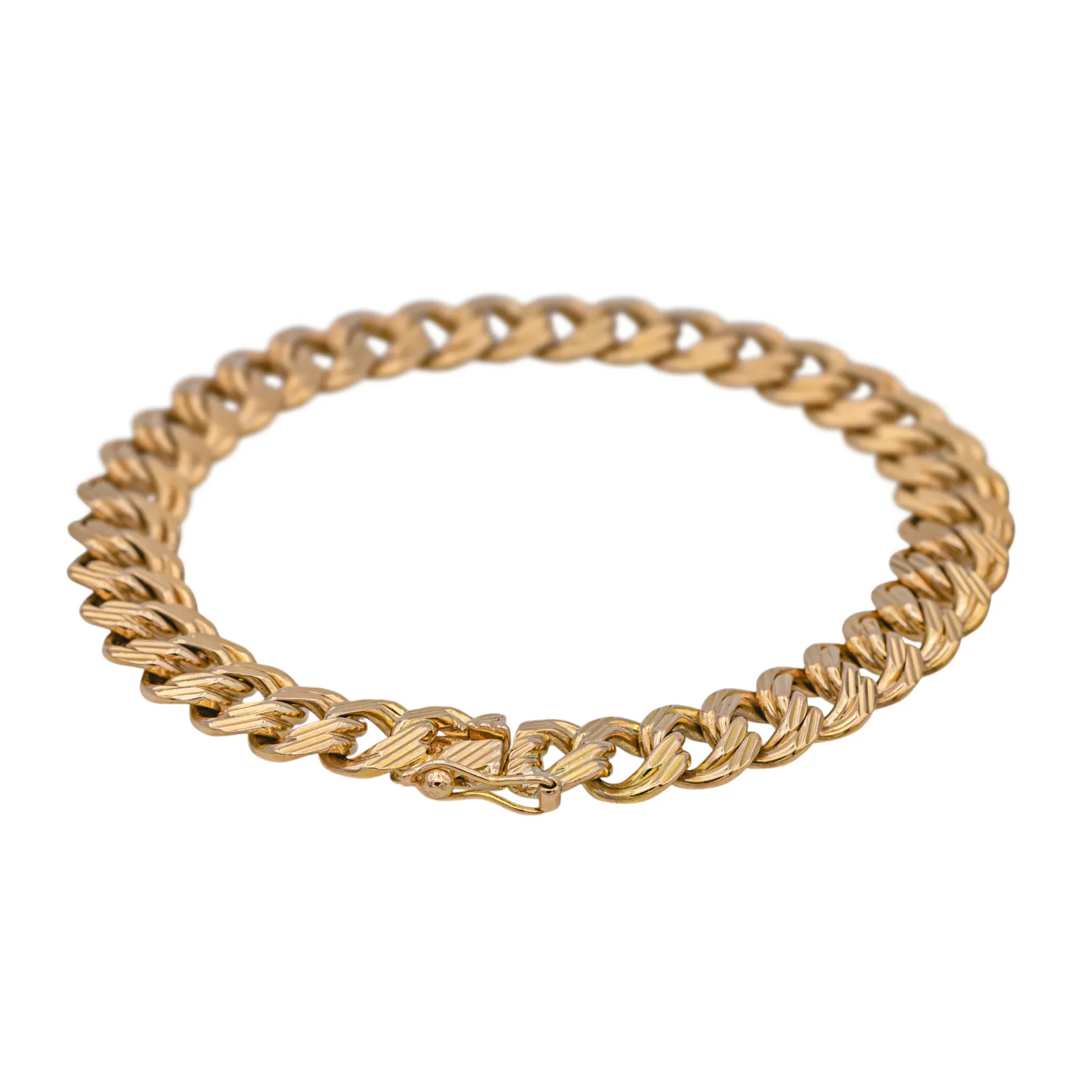 Bracelet en or jaune 18 carats (750) sold by 58 Facettes product image thumbnail 3