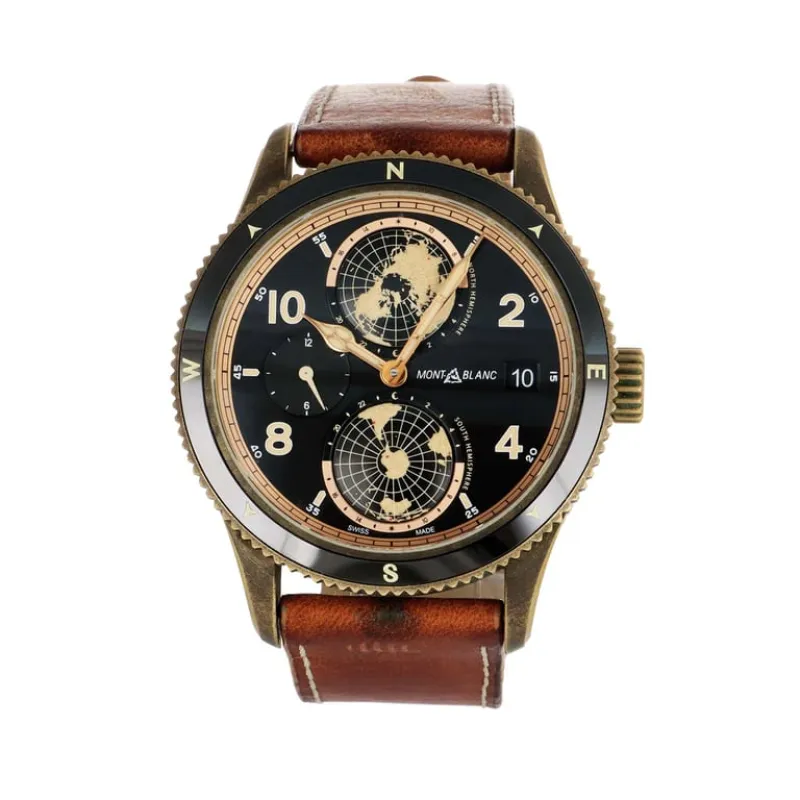 Montblanc 1858 Geosphere Limited Edition - Montre automatique 42 mm en bronze made by 58 Facettes