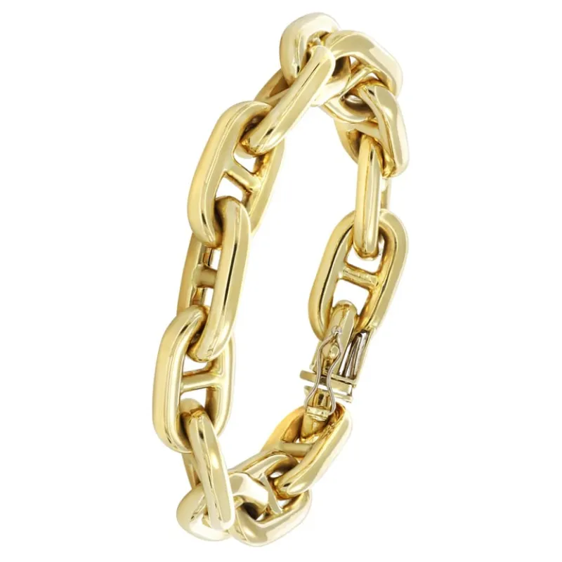 Bracelet chaîne d'encre en or jaune 750/1000 made by 58 Facettes