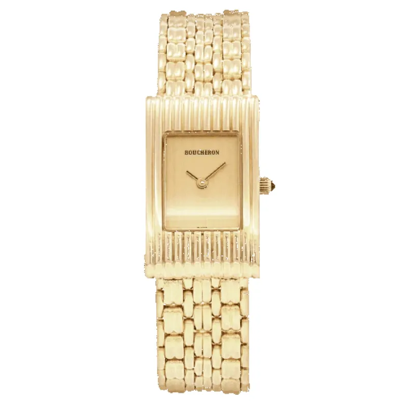 Boucheron Reflet - Montre à quartz en or jaune 750/1000e sold by 58 Facettes