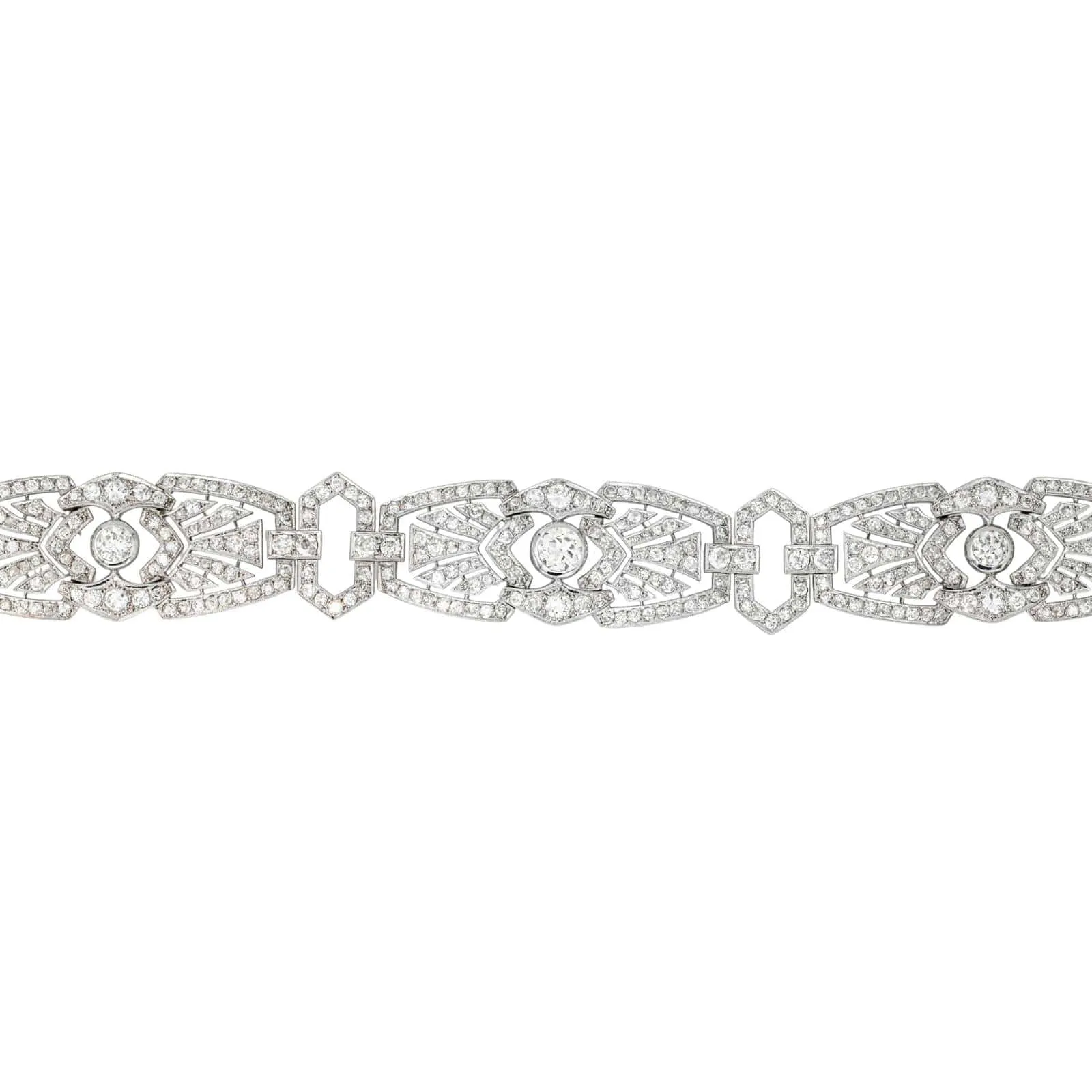 Bracelet Manchette Platine Diamant sold by 58 Facettes product image thumbnail 3