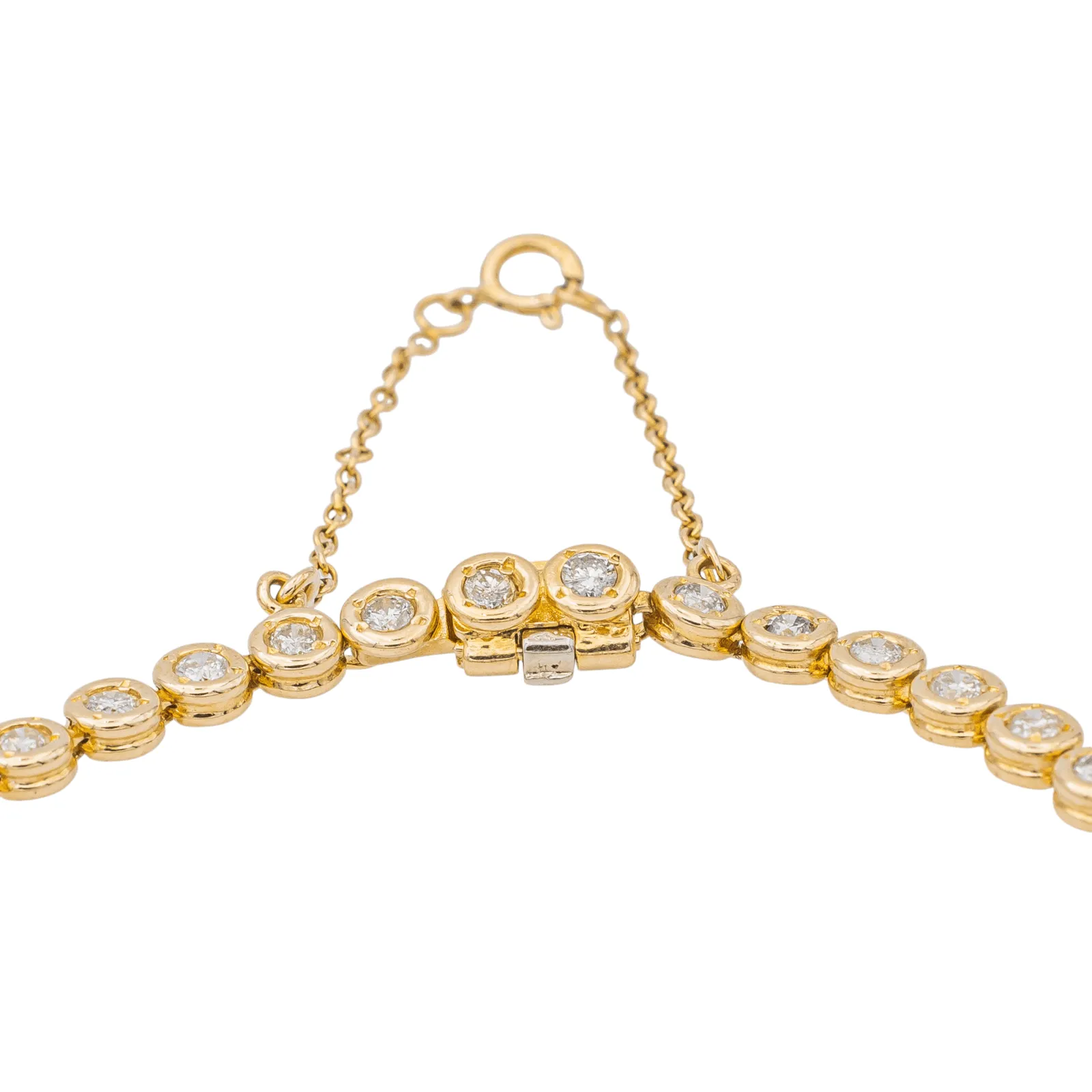 Bracelet Tennis Or jaune Diamant sold by 58 Facettes product image thumbnail 3