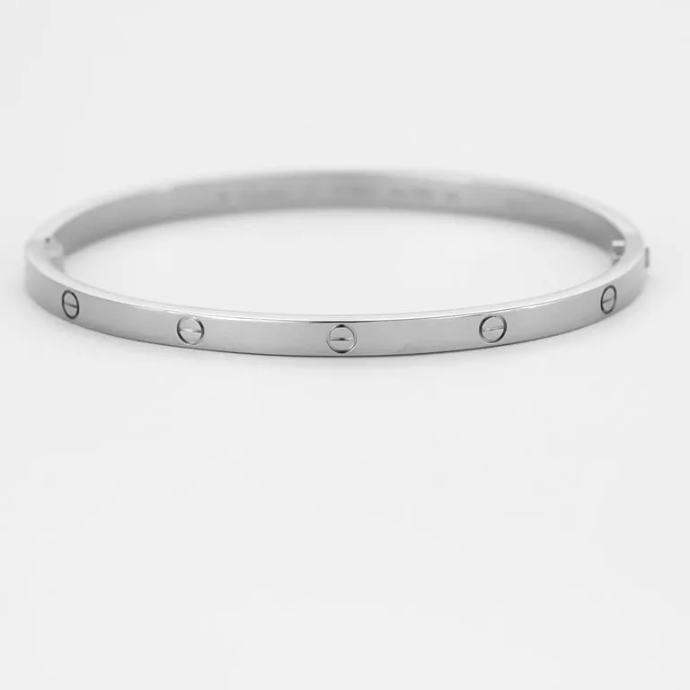 CARTIER - Bracelet Love en or blanc sold by 58 Facettes product image thumbnail 5