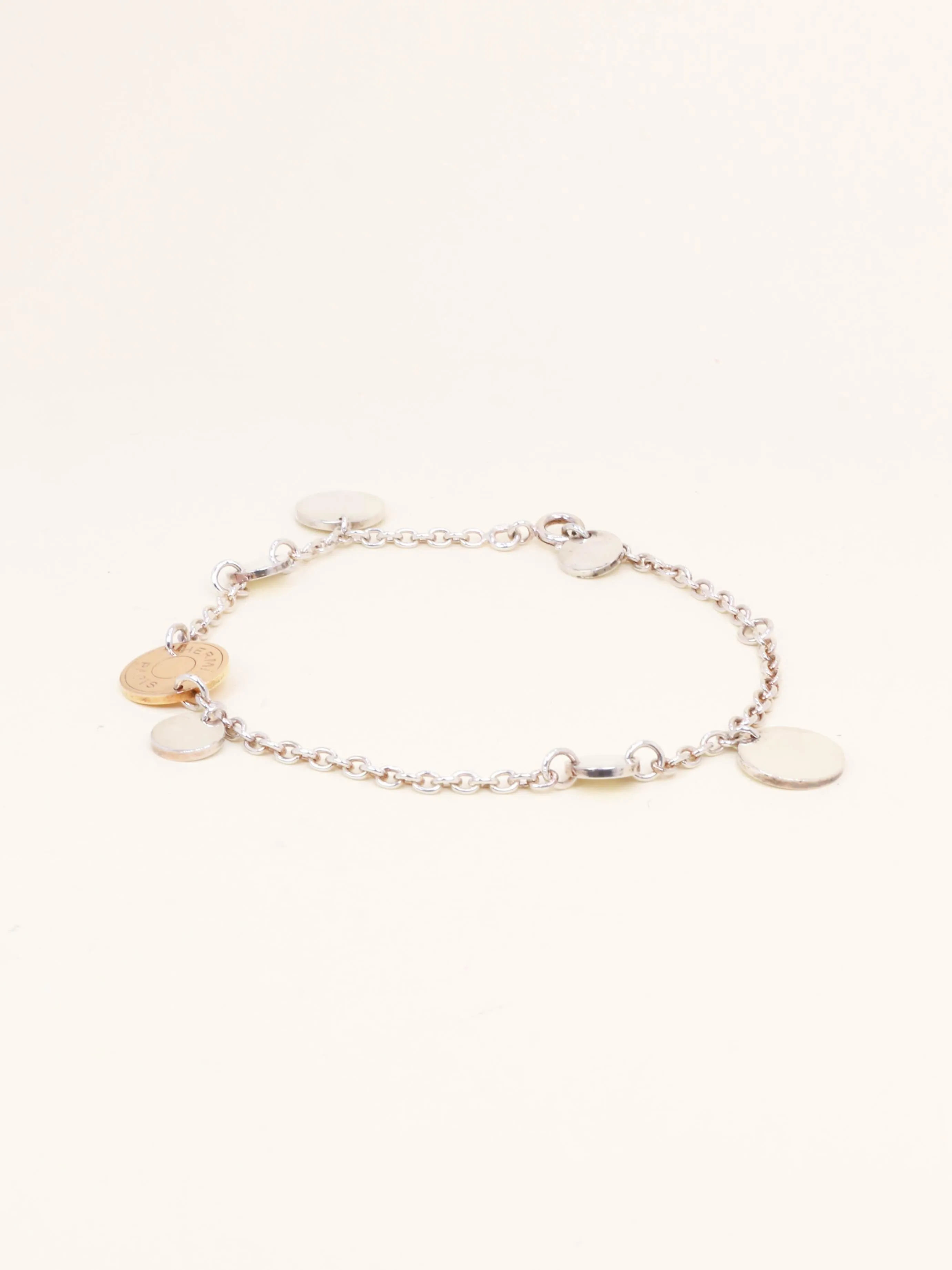 HERMES Bracelet Ex-libris argent or rose sold by 58 Facettes product image thumbnail 4