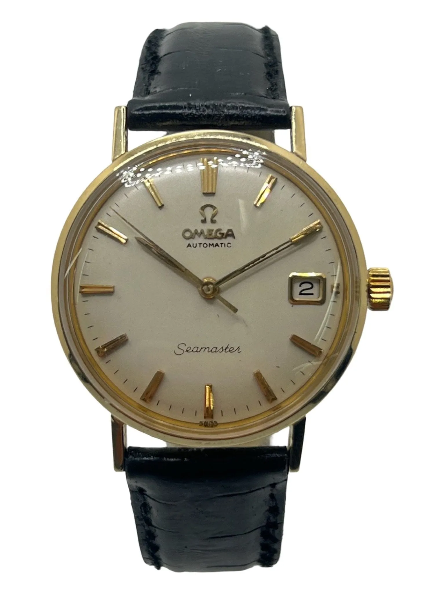 Omega - Montre Seamaster DeVille KL6610 en or jaune 14K sold by 58 Facettes