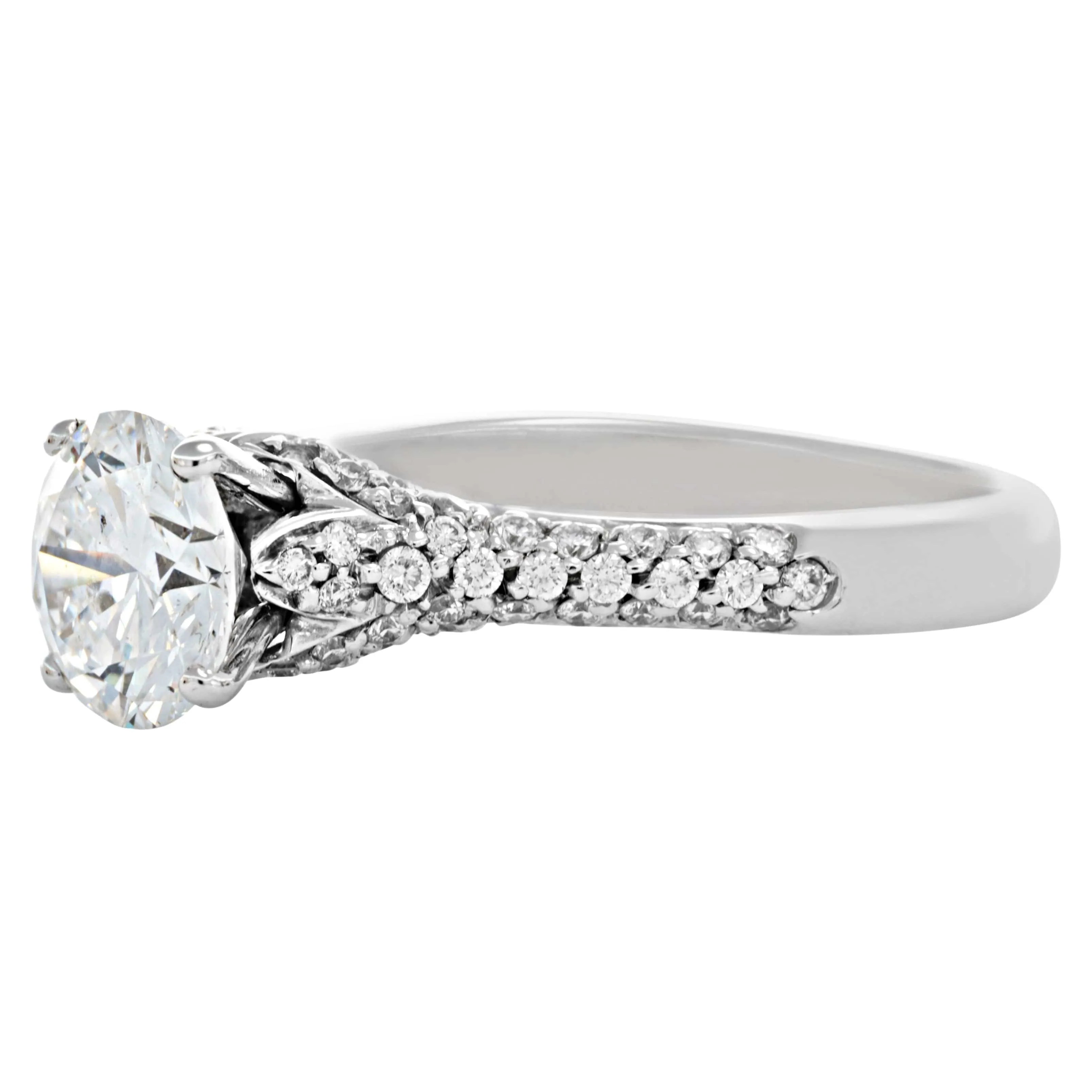 Solitaire - Bague en or gris 750/1000 et diamant 2,13 ct sold by 58 Facettes product image thumbnail 4