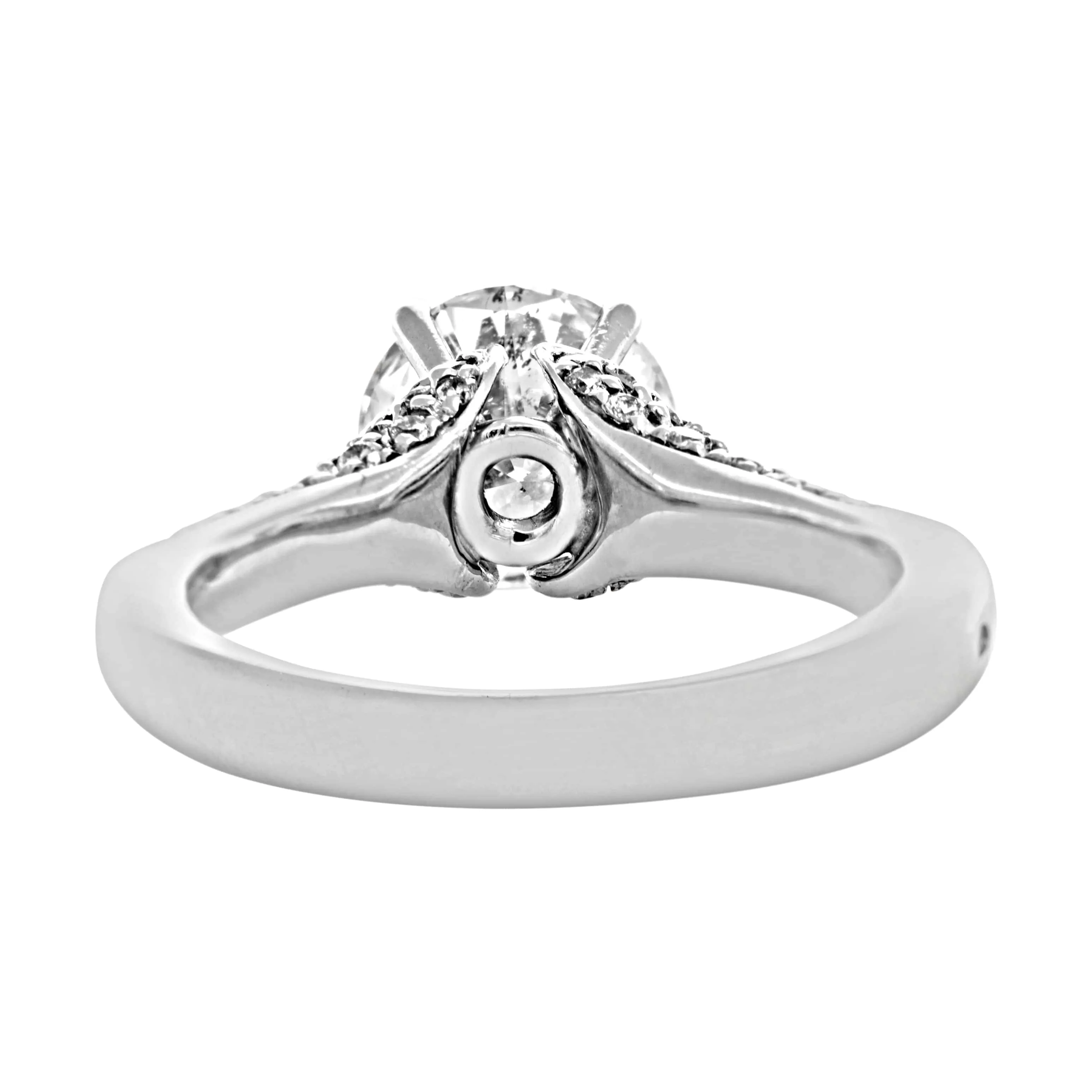 Solitaire - Bague en or gris 750/1000 et diamant 2,13 ct sold by 58 Facettes product image thumbnail 5