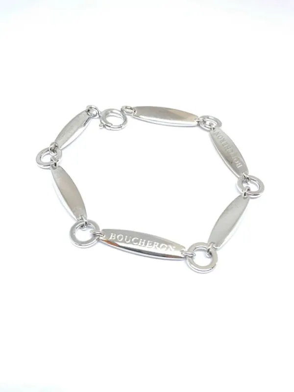 Boucheron - Bracelet en or blanc 18 carats sold by 58 Facettes