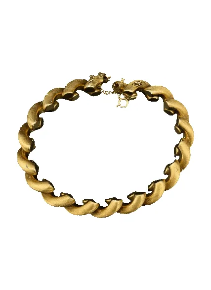 Bracelet « Intreccio D'oro » en or jaune 18 carats sold by 58 Facettes