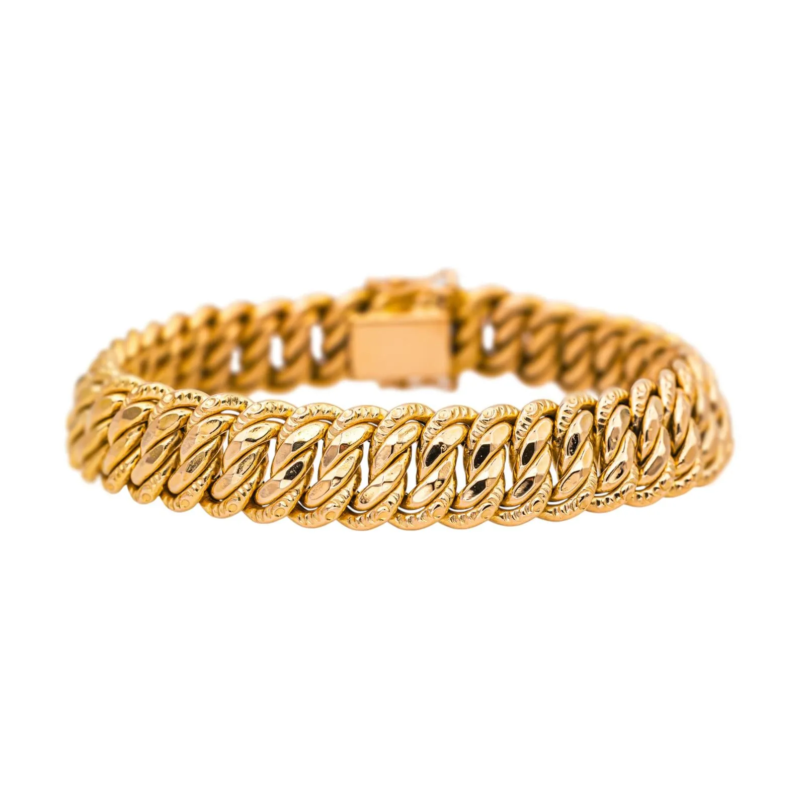 Bracelet Maille américaine Or rose sold by 58 Facettes