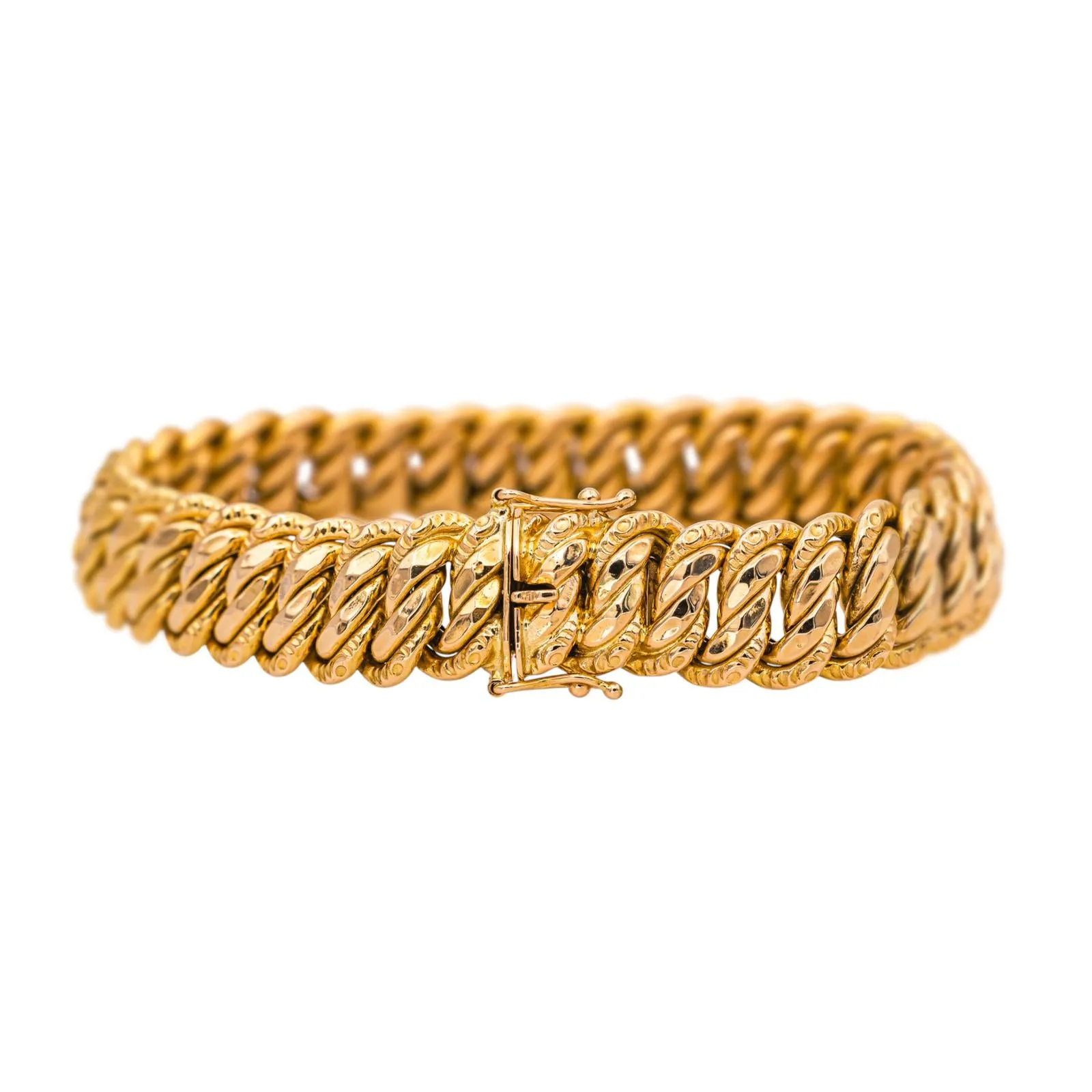 Bracelet Maille américaine Or rose sold by 58 Facettes product image thumbnail 5