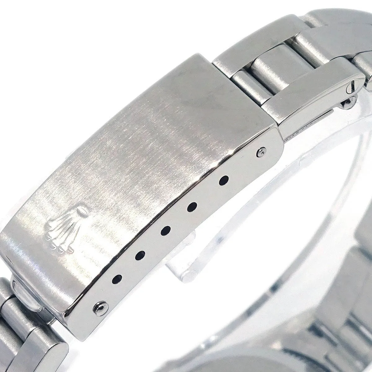 Rolex Oyster Perpetual - Montre automatique en acier inoxydable sold by 58 Facettes product image thumbnail 5