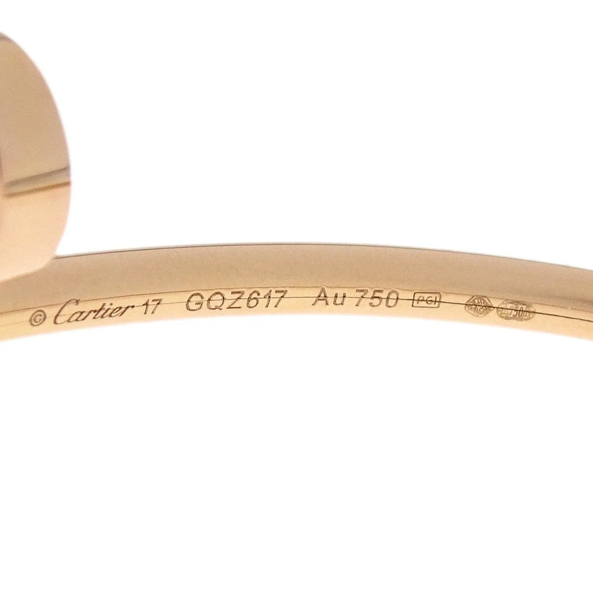 Cartier Juste un Clou - Bracelet en or rose 18K sold by 58 Facettes product image thumbnail 4
