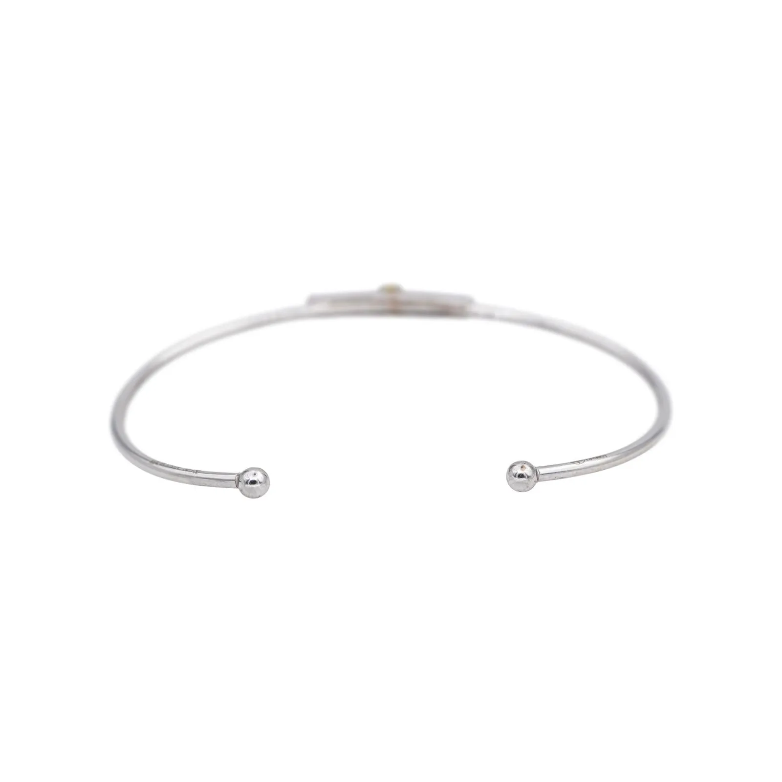 Mauboussin Bracelet Capsule d'émotions Or blanc Saphir jaune, Diamant sold by 58 Facettes product image thumbnail 4