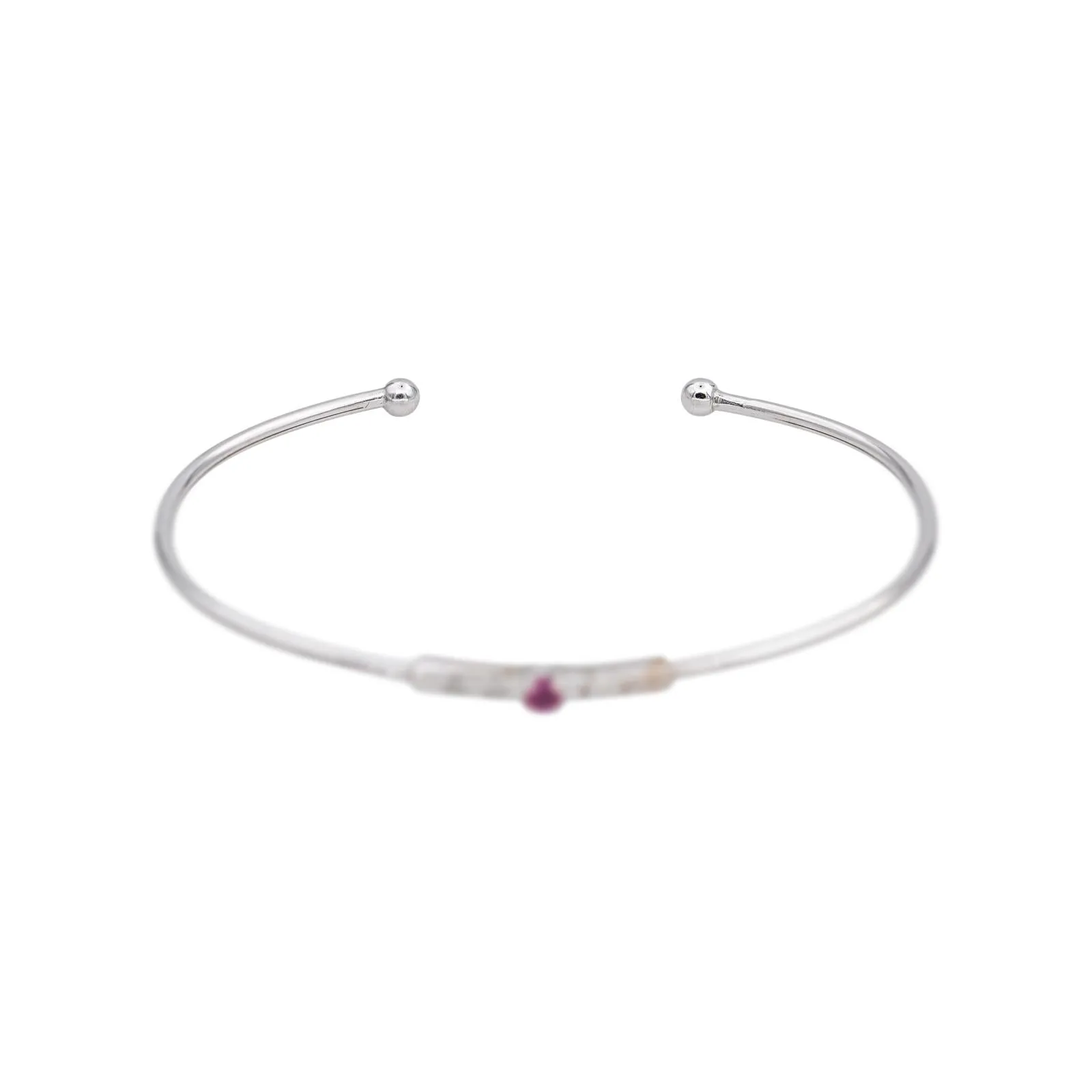 Mauboussin Bracelet Capsule d'émotions Or blanc Rubis, Diamant sold by 58 Facettes product image thumbnail 3