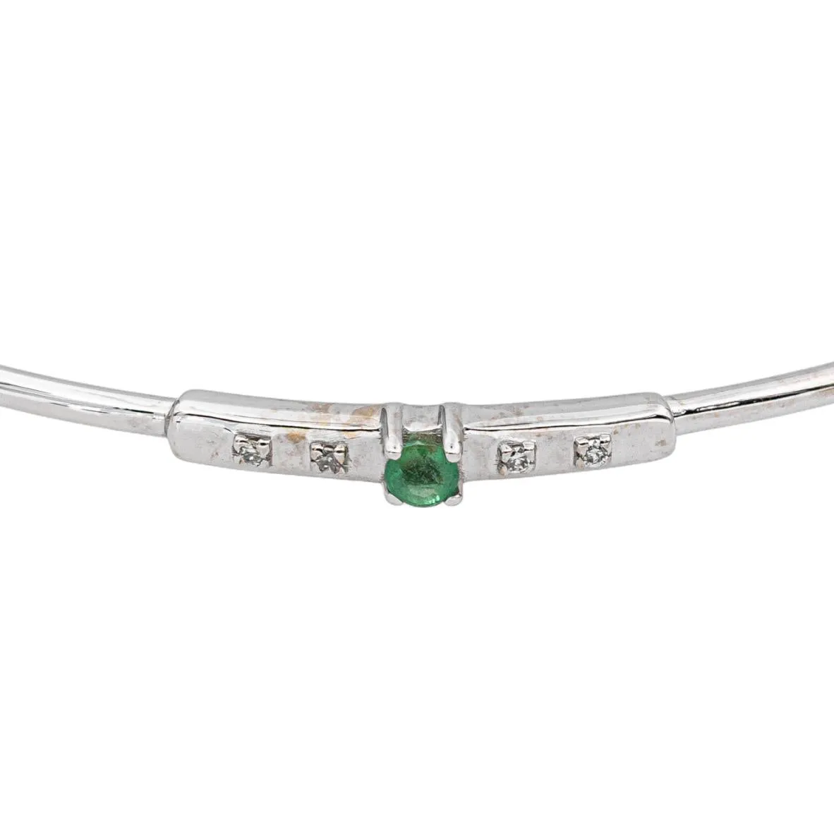 Mauboussin Bracelet Capsule d'émotions Or blanc Emeraude, Diamant sold by 58 Facettes product image thumbnail 5