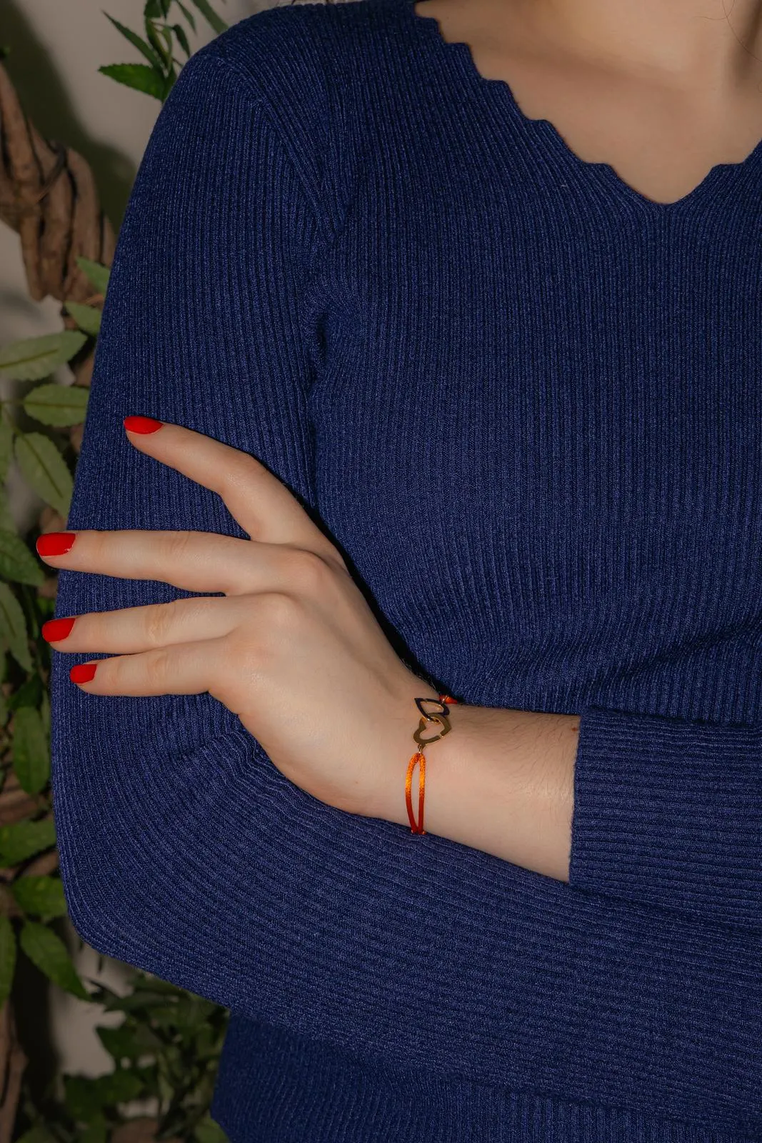 Dinh van Bracelet Cordon Double Cœur Or jaune sold by 58 Facettes product image thumbnail 2