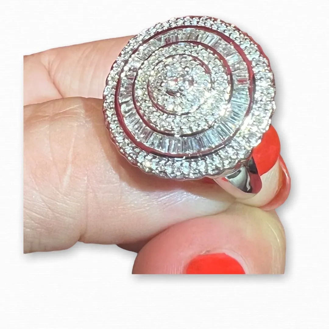 Bague Diamants, or blanc 18 carat sold by 58 Facettes product image thumbnail 4