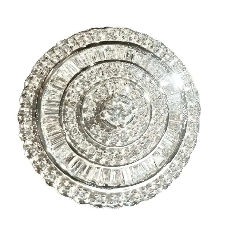 Bague Diamants, or blanc 18 carat sold by 58 Facettes