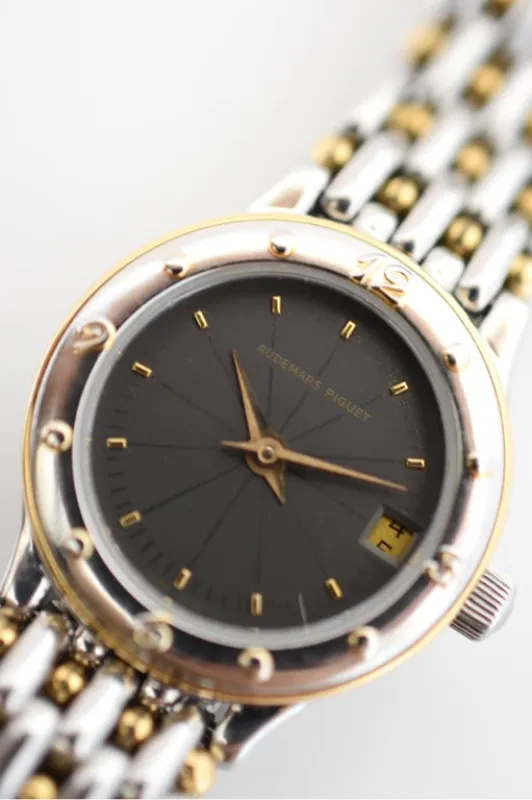 Audemars Piguet Meridian - Montre-bracelet en or jaune 18 ct et acier (1989) made by 58 Facettes