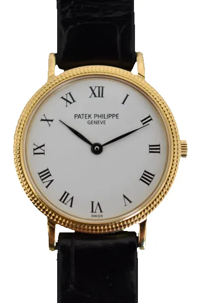 Patek Philippe Calatrava - Montre « Clous de Paris » en or jaune 18 ct sold by 58 Facettes