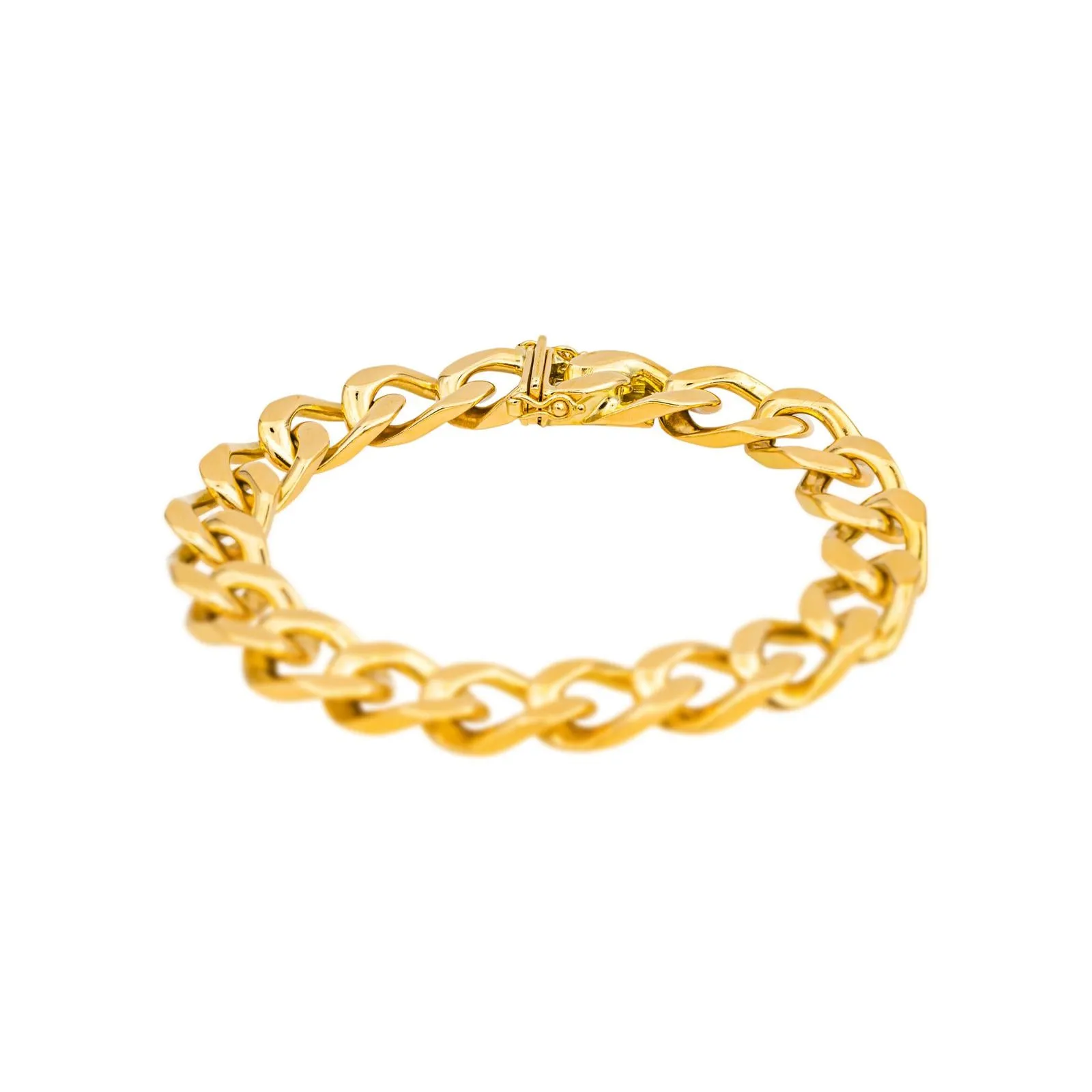 Bracelet Maille gourmette Or jaune sold by 58 Facettes product image thumbnail 4