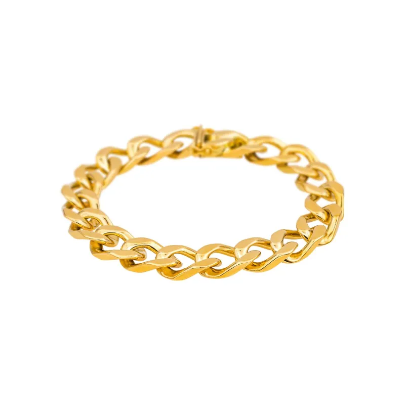 Bracelet Maille gourmette Or jaune sold by 58 Facettes