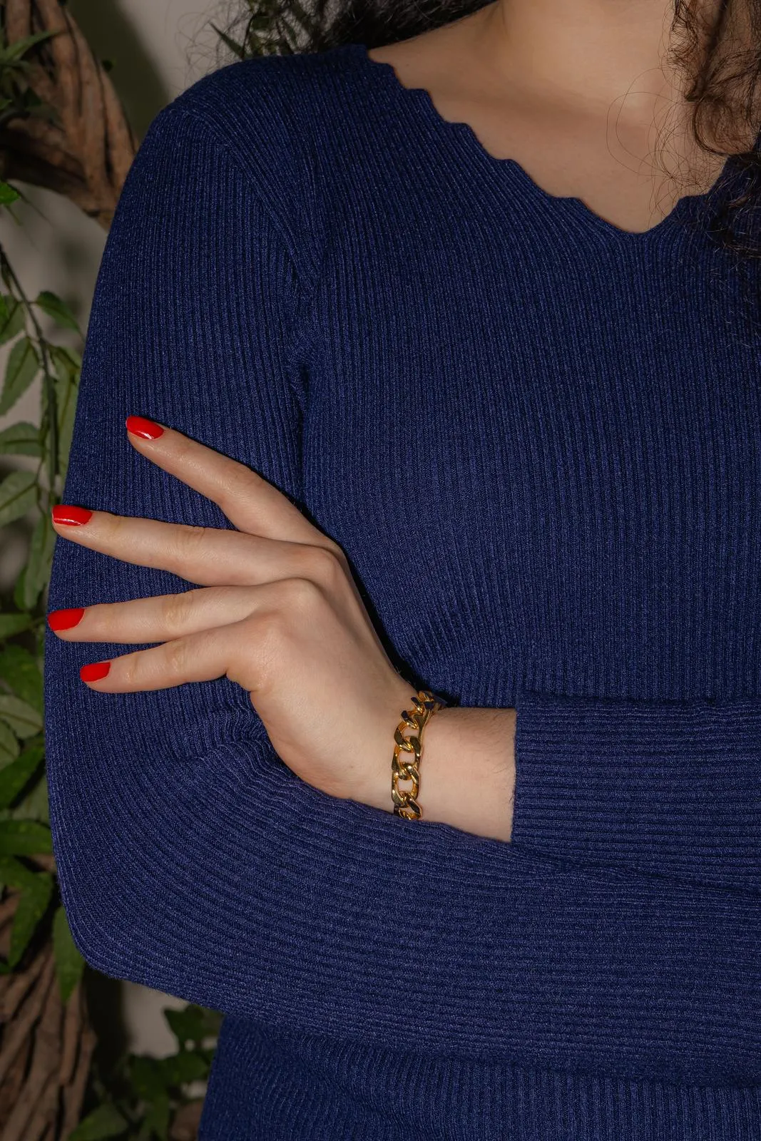 Bracelet Maille gourmette Or jaune sold by 58 Facettes product image thumbnail 2