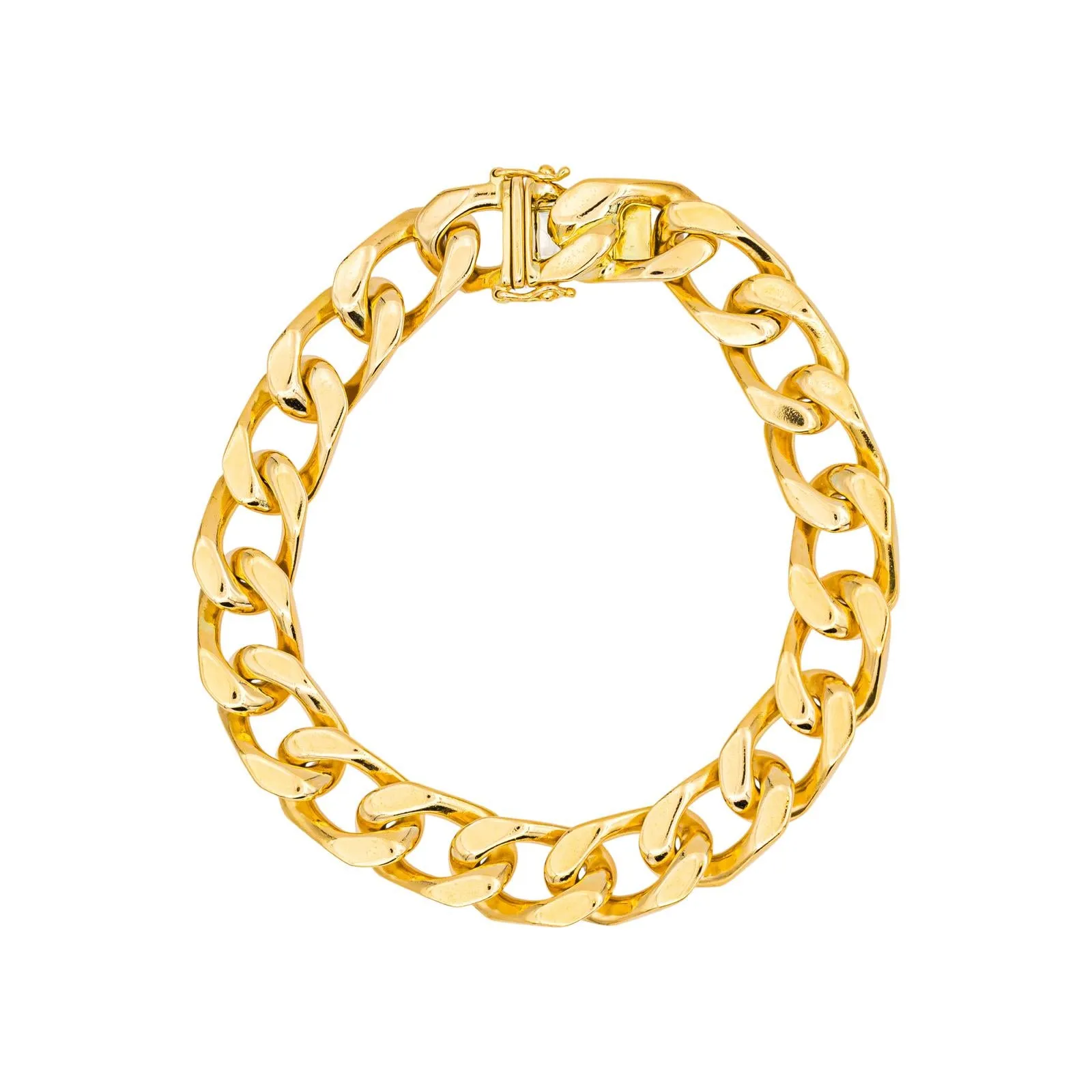 Bracelet Maille gourmette Or jaune sold by 58 Facettes product image thumbnail 3