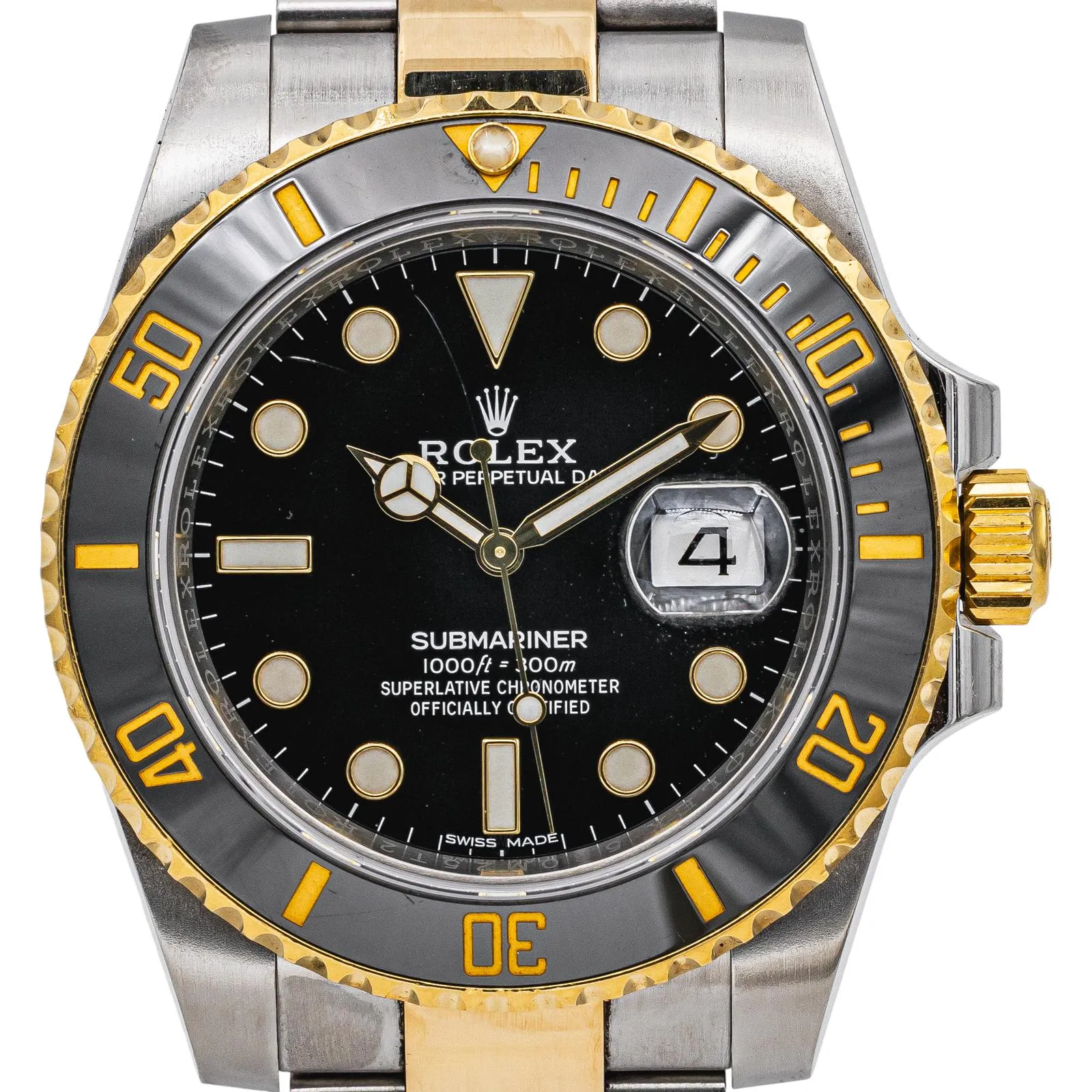 Rolex Montre Submariner date Acier, Or jaune sold by 58 Facettes product image thumbnail 5
