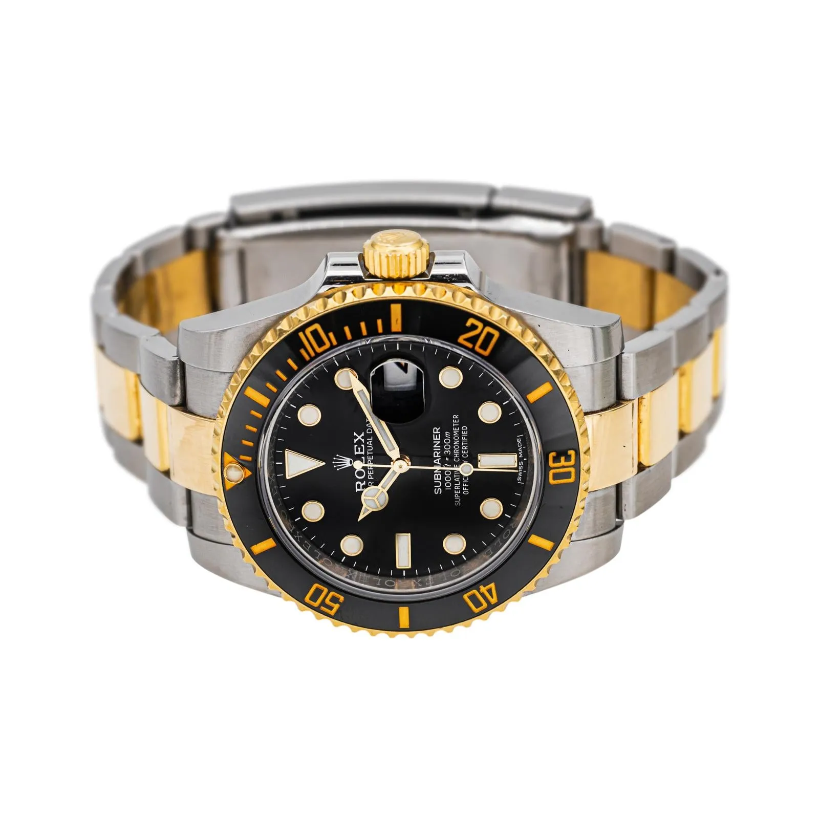 Rolex Montre Submariner date Acier, Or jaune sold by 58 Facettes product image thumbnail 4