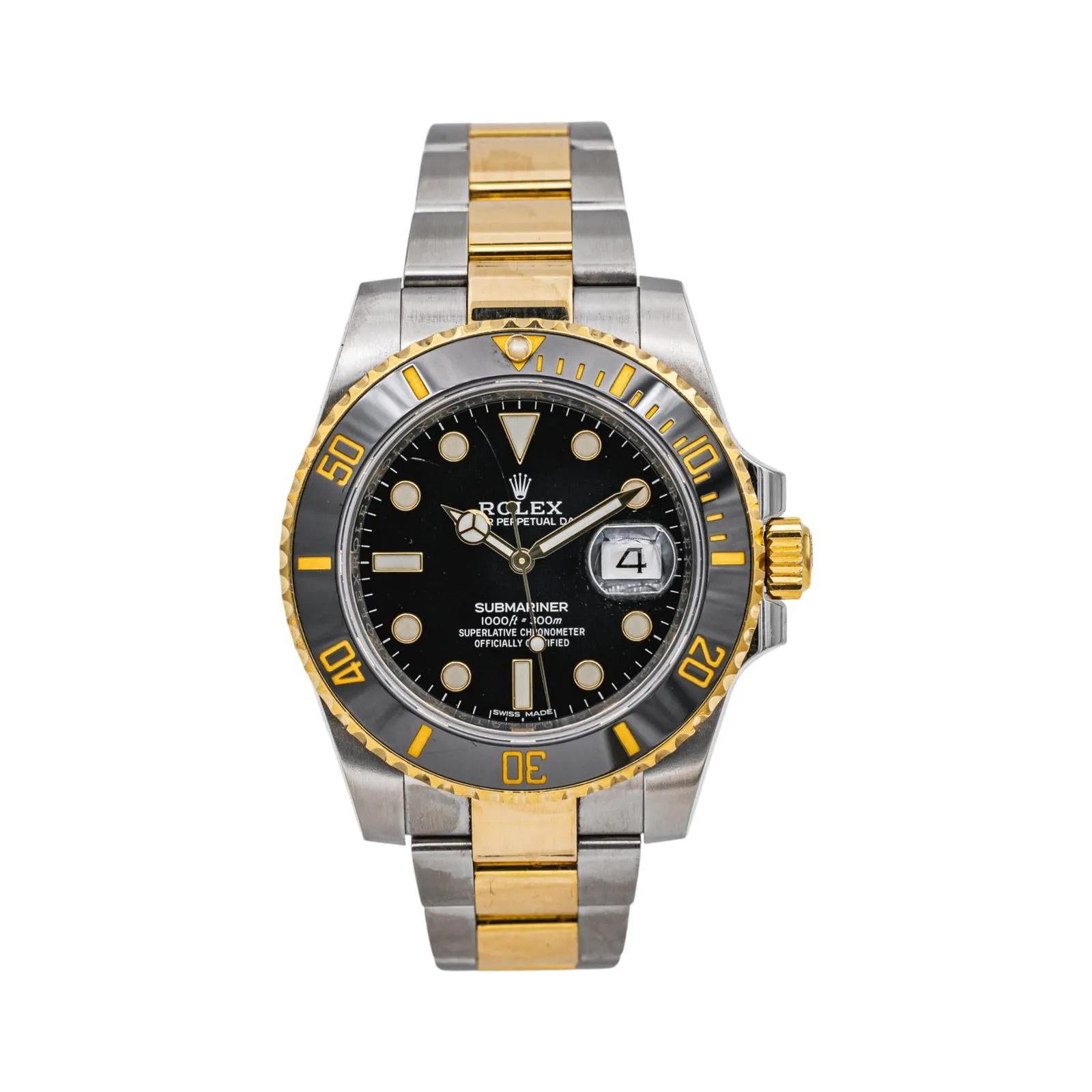 Rolex Montre Submariner date Acier, Or jaune sold by 58 Facettes