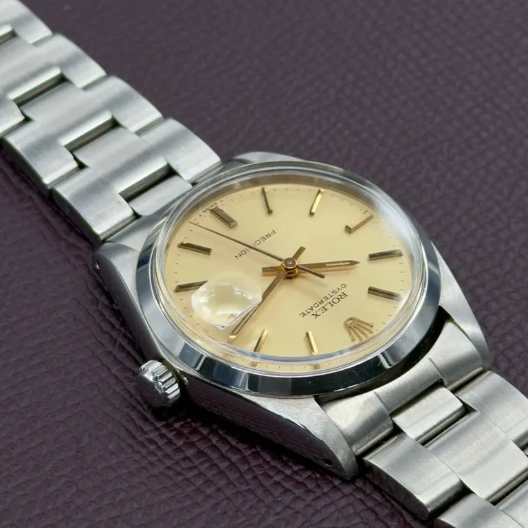 Rolex Oysterdate Precision 6694 Champagne sold by 58 Facettes product image thumbnail 4