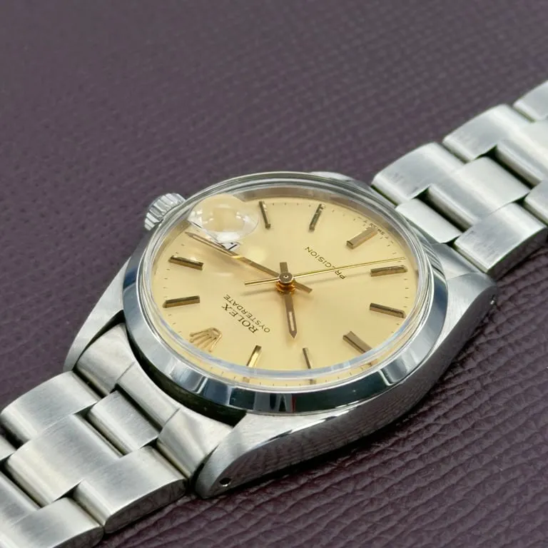 Rolex Oysterdate Precision 6694 Champagne sold by 58 Facettes product image thumbnail 5
