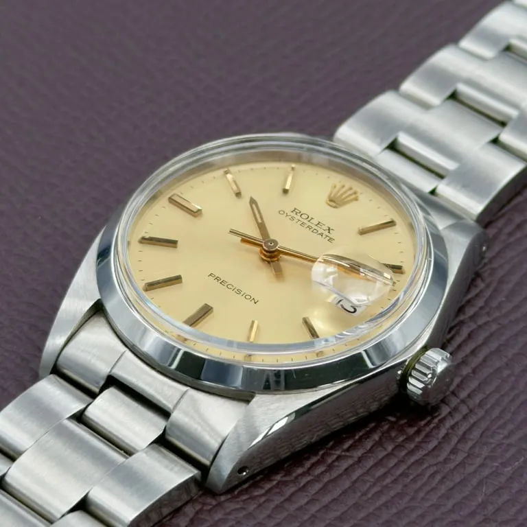 Rolex Oysterdate Precision 6694 Champagne sold by 58 Facettes product image thumbnail 3