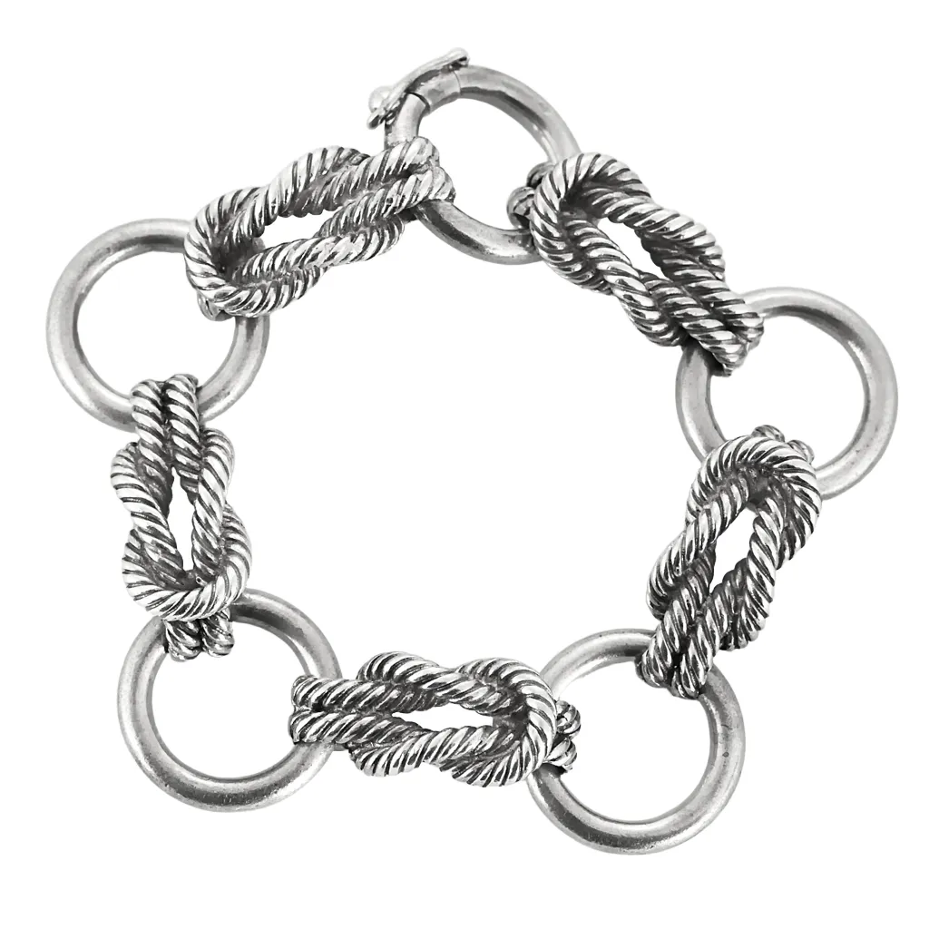 Hermès Audierne - Bracelet en argent. Vintage sold by 58 Facettes