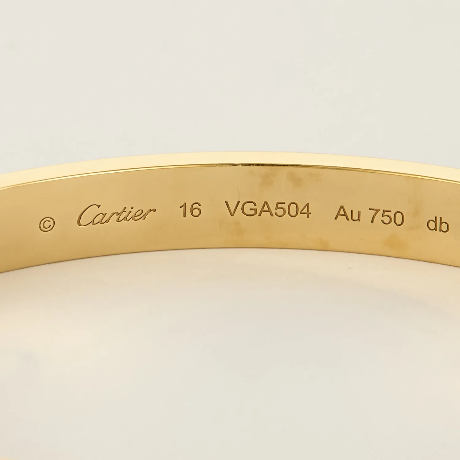 CARTIER - LOVE modèle Classique- Bracelet en or jaune sold by 58 Facettes product image thumbnail 4