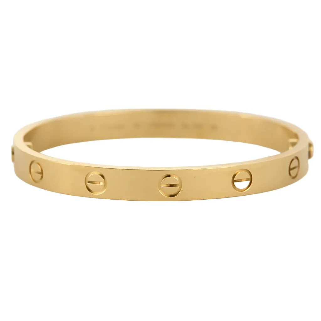 CARTIER - LOVE modèle Classique- Bracelet en or jaune sold by 58 Facettes