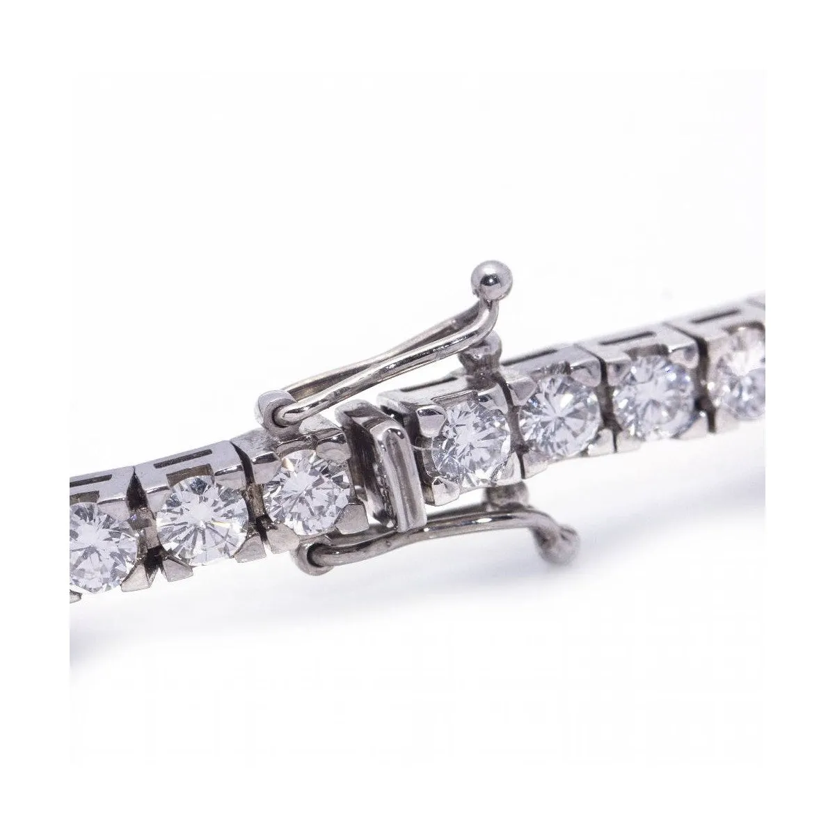 Bracelet rivière - Bracelet en or blanc 18 ct et diamants sold by 58 Facettes product image thumbnail 4