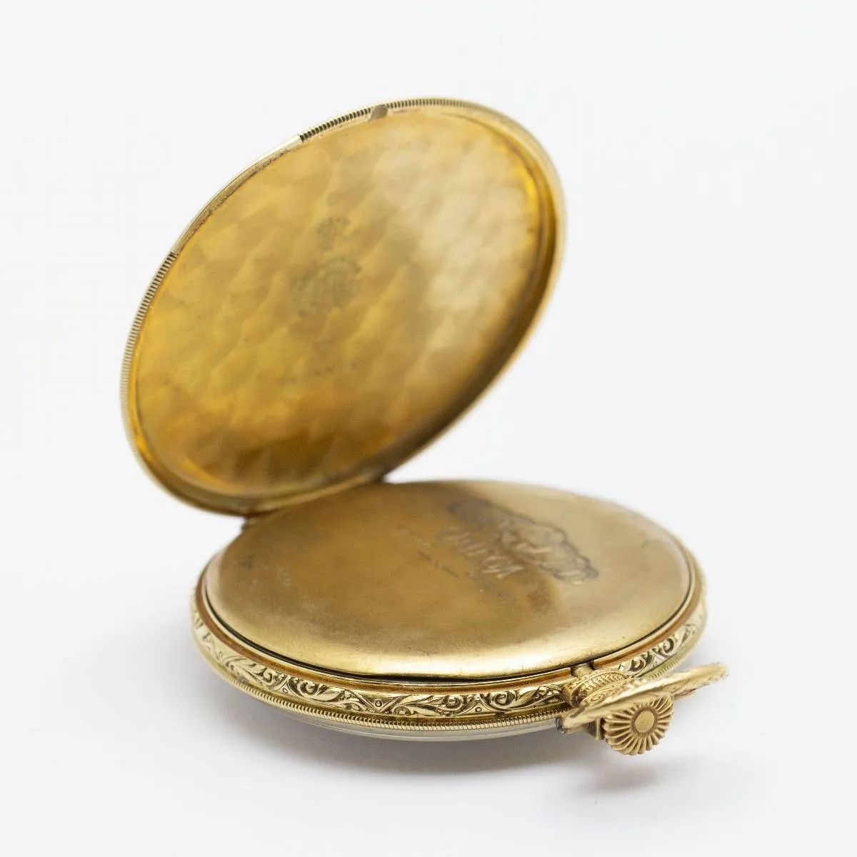 Omega - Montre de poche savonette en or jaune 18K sold by 58 Facettes product image thumbnail 3