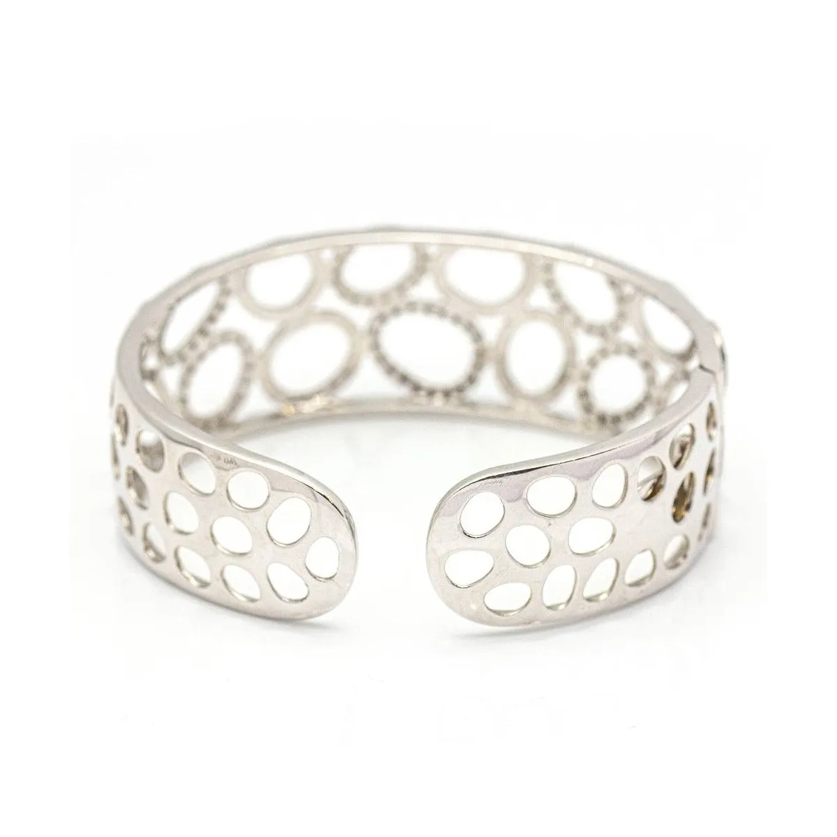 Bracelet - Bracelet en or blanc 18 ct et diamants sold by 58 Facettes product image thumbnail 5