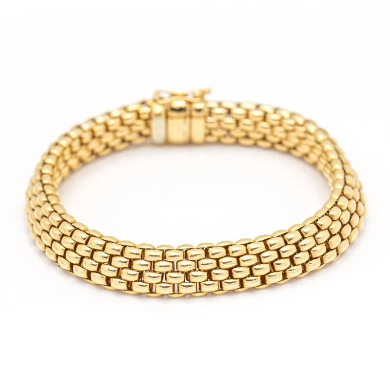 FOPE - Bracelet semi-rigide en or rose 18K sold by 58 Facettes