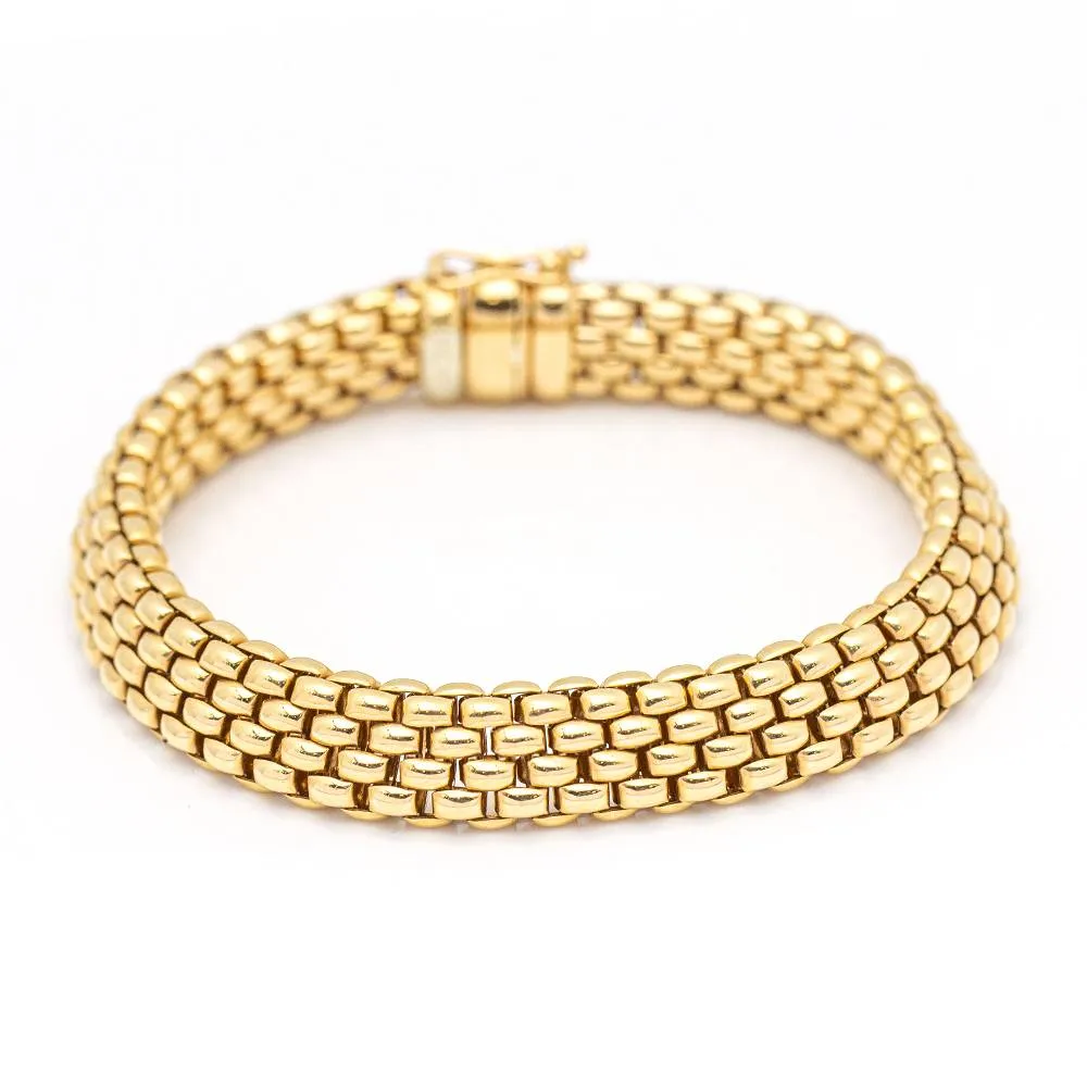 FOPE - Bracelet semi-rigide en or rose 18K sold by 58 Facettes