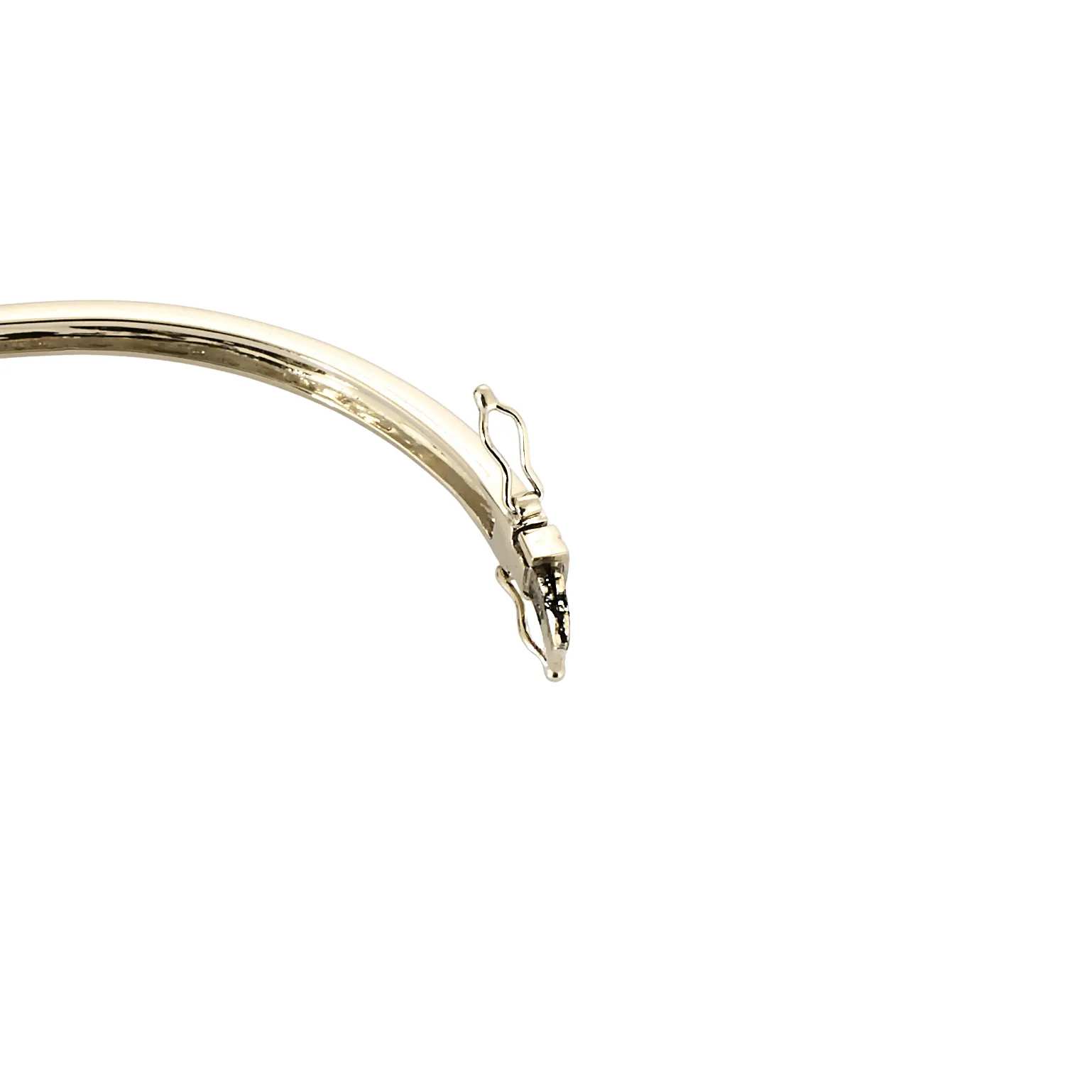 Bracelet jonc en or jaune 18 carats et diamants sold by 58 Facettes product image thumbnail 4