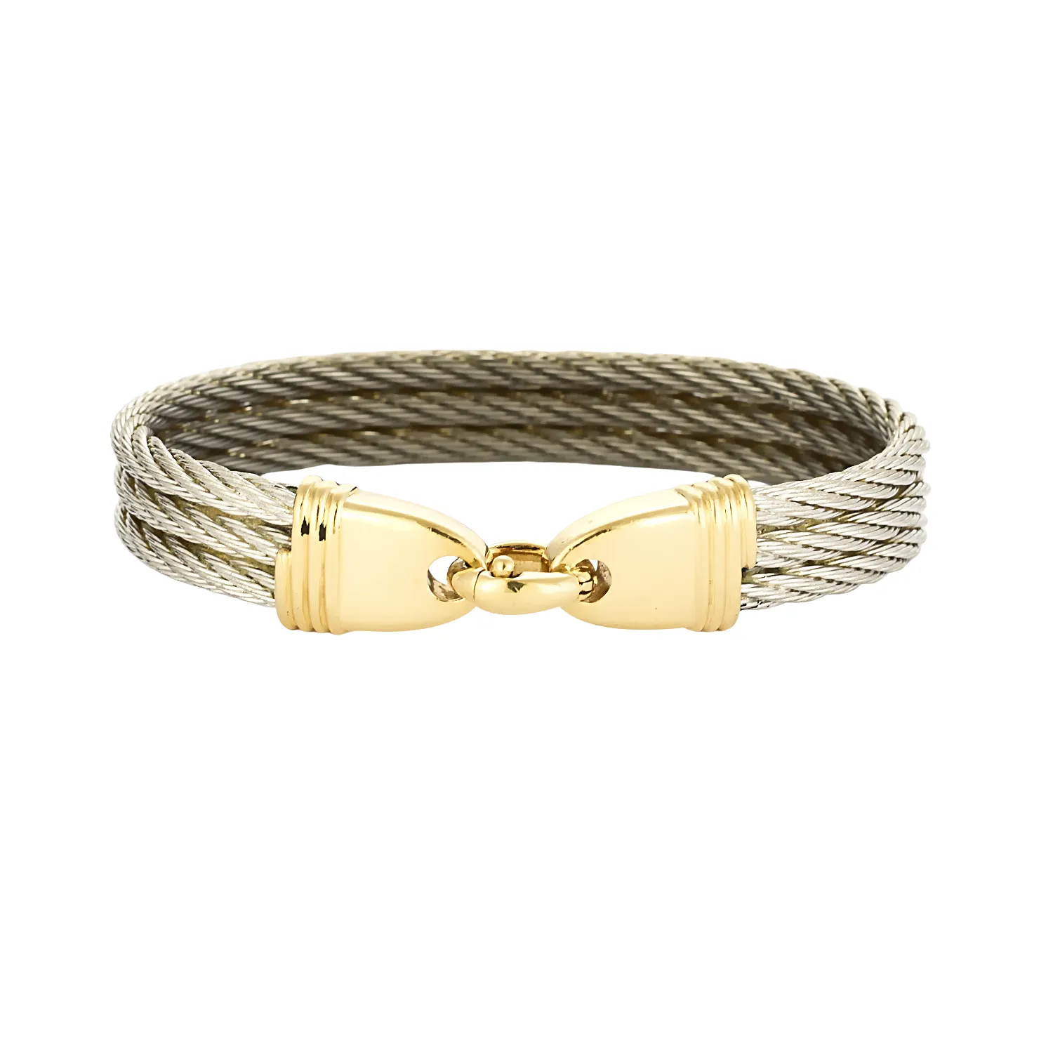 Fred Force 10 - Bracelet en or jaune 18 carats et acier sold by 58 Facettes