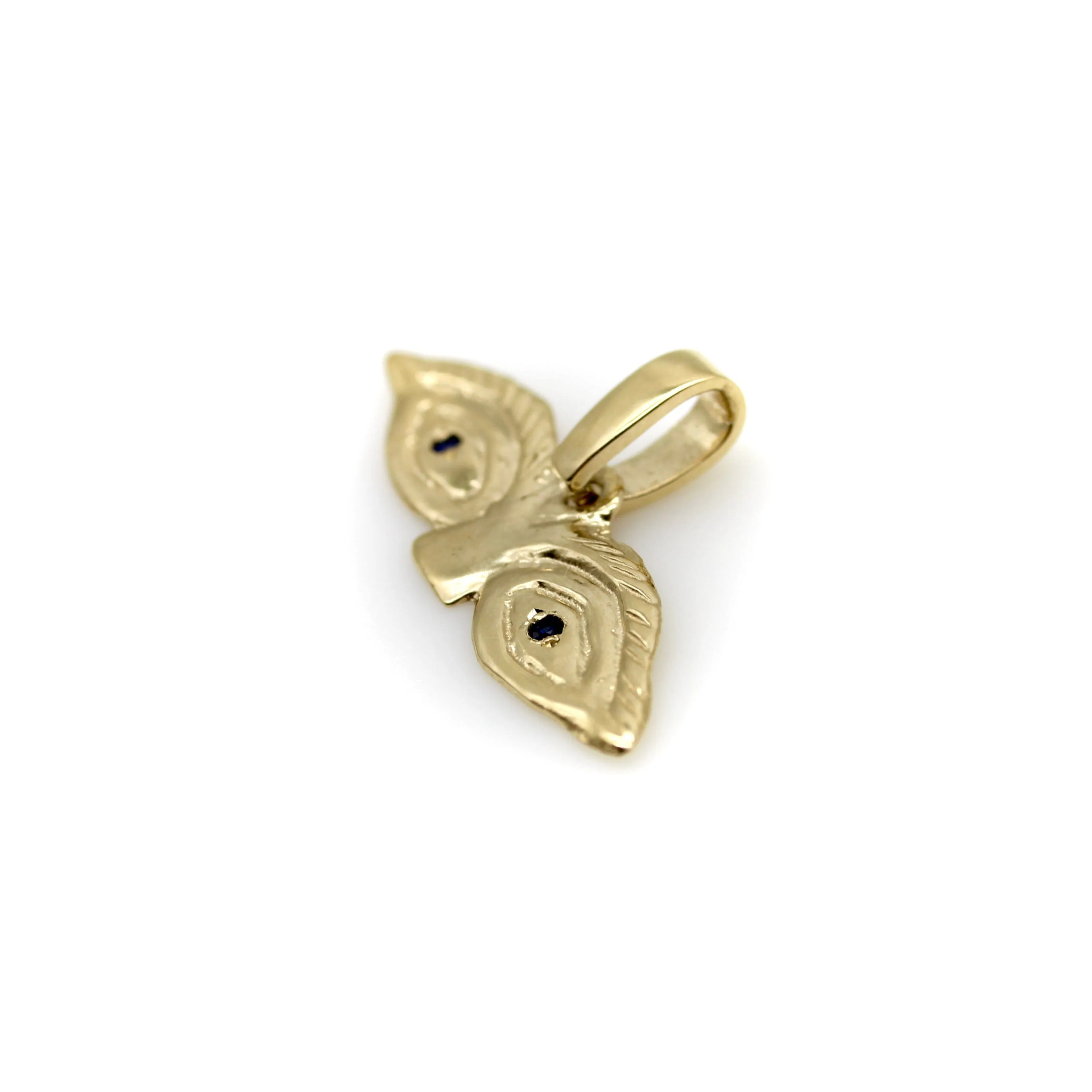 Signature - Pendentif charm œil Milagro en or jaune 14K saphirs sold by 58 Facettes product image thumbnail 5