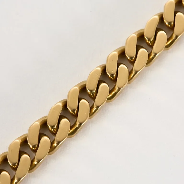 Hermès Kelly - Bracelet gourmette en or rose 750 serti de diamants sold by 58 Facettes product image thumbnail 5